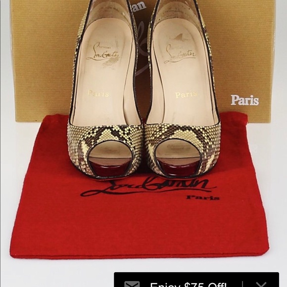 Christian Louboutin Authentic Python Stilettos! - Picture 2 of 4